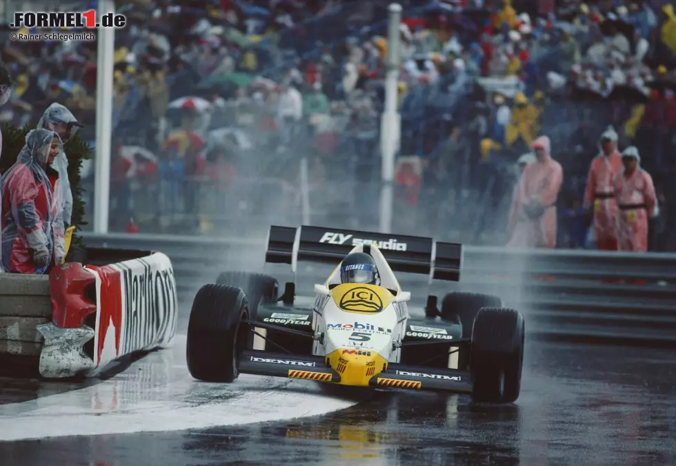 ... wird von den Turbomotoren dominiert, während Williams zunächst noch am Ford-Cosworth-V8 festhält. Erst Ende des Jahres folgt der Umstieg auf einen Honda-Turbo, der jedoch eigene Herausforderungen mit sich bringt. Laffite steht in zwei Jahren für Williams nie auf dem Podium, und das Team wird erst 1986 wieder Weltmeister. Foto zur News: ... wird von den Turbomotoren dominiert, während Williams zunächst noch am Ford-Cosworth-V8 festhält. Erst Ende des Jahres folgt der Umstieg auf einen Honda-Turbo, der jedoch eigene Herausforderungen mit sich bringt. Laffite steht in zwei Jahren für Williams nie auf dem Podium, und das Team wird erst 1986 wieder Weltmeister.