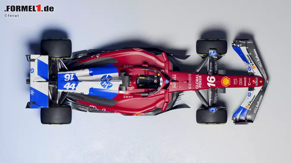 Foto zur News: ... dominieren wie auch schon 2024 in Miami die Farben des Sponsors das Heck des Autos. Zudem ...