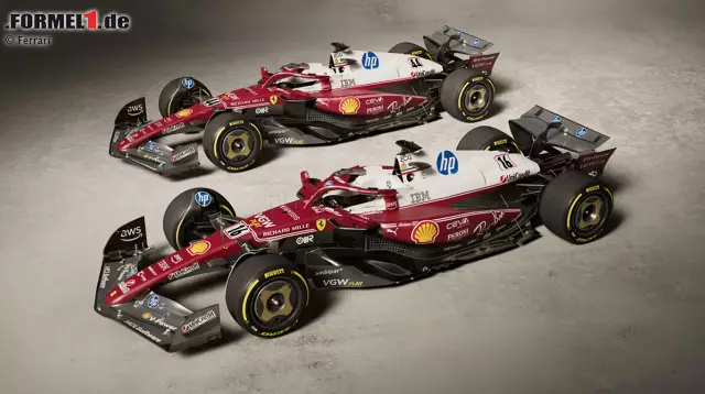 Foto zur News: So sieht der Ferrari SF-25 an diesem Wochenende in Monza aus ...