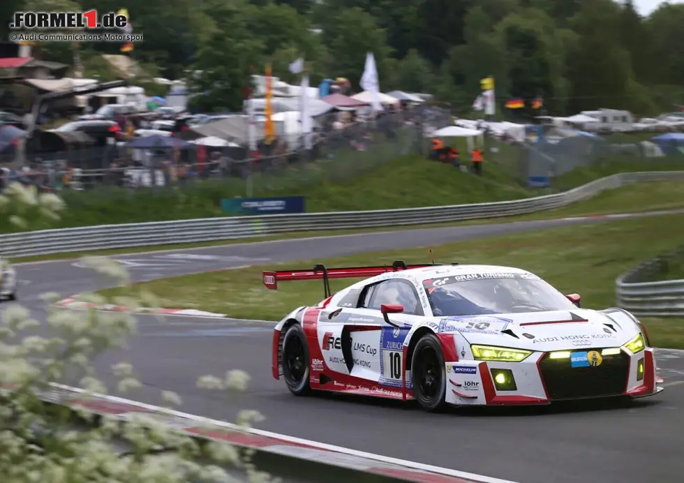 Foto zur News: ... und startete mehrfach beim 24-Stunden-Rennen in der Eifel, hier im Jahr 2016, als er sich einen Audi R8 LMS mit Franky Cheng, Marchy Lee und Shaun Thong teilte.