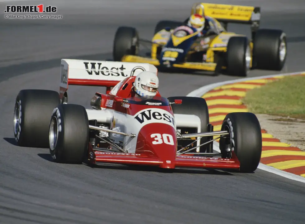 Foto zur News: Christian Danner brachte es in seiner Formel-1-Karriere immerhin auf 36 Starts, wobei er insgesamt vier WM-Punkte erzielte. Sein bestes Ergebnis war ein vierter Platz beim Großen Preis der USA 1989 in Phoenix.
