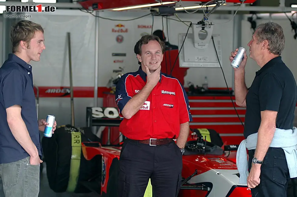 Foto zur News: In der Saison 2004 ist das Red-Bull-Juniorteam von Helmut Marko nicht mehr in der Formel 3000 am Start. Die Red-Bull-Junioren fahren stattdessen für das Arden-Team von Christian Horner. Vitantonio Liuzzi gewinnt sieben von zehn Rennen und in dominanter Manier den Titel.