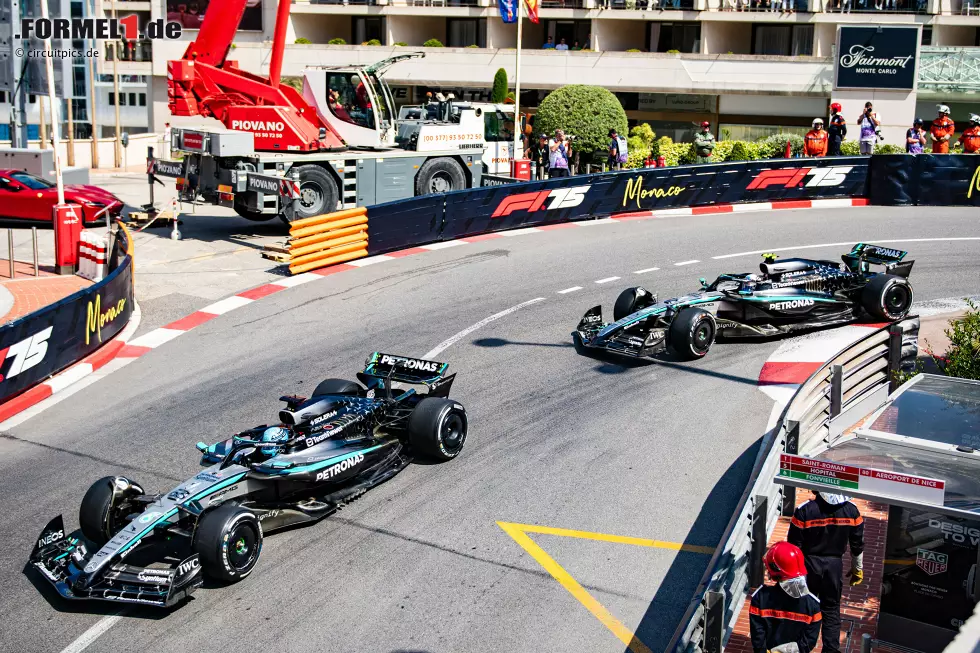 George Russell (Marc Surer: 3) - "Für seinen Ausfall im Qualifying mit dem technischen Defekt konnte er nichts. Und für die etwas seltsame Mercedes-Strategie auch nicht. Ich verstehe, dass er einen Hals hatte." Foto zur News: George Russell (Marc Surer: 3) - "Für seinen Ausfall im Qualifying mit dem technischen Defekt konnte er nichts. Und für die etwas seltsame Mercedes-Strategie auch nicht. Ich verstehe, dass er einen Hals hatte."