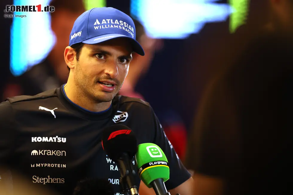 Foto zur News: Carlos Sainz (Redaktion: 3) - Hier sind wir uns wieder einig. Eine solide Leistung, mehr aber auch nicht. Der Williams ging nicht so gut wie in Katar, aber zumindest hatte er den Teamkollegen erneut im Griff.