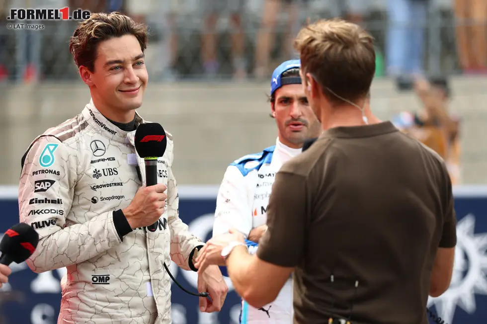 George Russell (Redaktion: 2) - Auch wir geben einstimmig die 2. Ein solides Wochenende, aber ohne die ganz großen Highlights. Mit einem besseren Start wäre es am Sonntag wohl ein besseres Ergebnis geworden. So ist es nach dem Sieg in Singapur eine kleine Enttäuschung. Foto zur News: George Russell (Redaktion: 2) - Auch wir geben einstimmig die 2. Ein solides Wochenende, aber ohne die ganz großen Highlights. Mit einem besseren Start wäre es am Sonntag wohl ein besseres Ergebnis geworden. So ist es nach dem Sieg in Singapur eine kleine Enttäuschung.