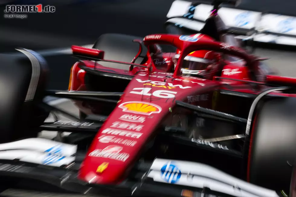 Charles Leclerc (Marc Surer: 2) - "Die Berührung mit Max verhindert eine 1." Foto zur News: Charles Leclerc (Marc Surer: 2) - "Die Berührung mit Max verhindert eine 1."