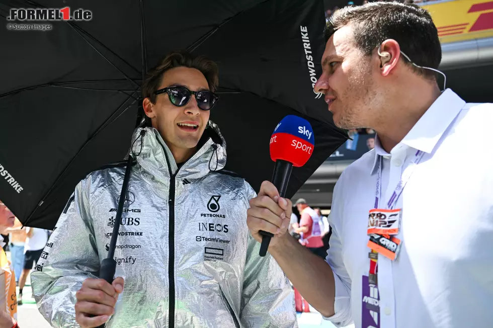 George Russell (Redaktion: 2) - Wir stimmen wieder zu. Machte einen guten Job am Wochenende. Kleinere Abzüge gibt es allerdings für den Start und den leichten Fehler im Duell mit Verstappen. Für die "Rache" des Weltmeisters konnte er aber natürlich nichts. Foto zur News: George Russell (Redaktion: 2) - Wir stimmen wieder zu. Machte einen guten Job am Wochenende. Kleinere Abzüge gibt es allerdings für den Start und den leichten Fehler im Duell mit Verstappen. Für die "Rache" des Weltmeisters konnte er aber natürlich nichts.