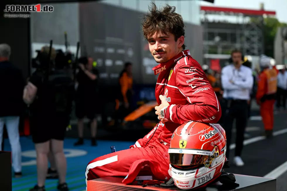 Charles Leclerc (Redaktion: 2) - Auch bei uns geht es knapp an der Bestnote vorbei, wobei die Berührung für eine Redakteure dabei gar nicht entscheidend war. Vielmehr hatte er Glück mit dem Safety-Car, sonst wäre er nicht mehr aufs Podium gefahren. Und für die 1 ist uns das dann insgesamt etwas zu wenig. Foto zur News: Charles Leclerc (Redaktion: 2) - Auch bei uns geht es knapp an der Bestnote vorbei, wobei die Berührung für eine Redakteure dabei gar nicht entscheidend war. Vielmehr hatte er Glück mit dem Safety-Car, sonst wäre er nicht mehr aufs Podium gefahren. Und für die 1 ist uns das dann insgesamt etwas zu wenig.