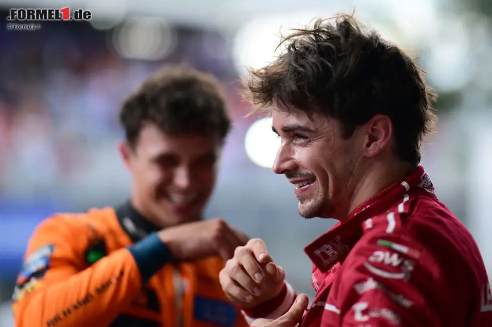 Foto zur News: Charles Leclerc (Redaktion: 2) - Hier stimmen wir einstimmig zu. Wurde im Verlauf des Wochenendes immer besser, während beim Teamkollegen eher das Gegenteil der Fall war. Schade, dass sein Rennen so kurz war. Sonst hätte es vielleicht wieder in Richtung Podium gehen können.