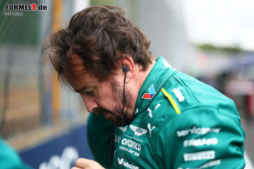 Foto zur News: Fernando Alonso (Redaktion: 3) - Komplette Zustimmung von uns. Wie fast immer sah Aston Martin im Sprint stärker aus als am weiteren Wochenende. Hätte man die Leistung nur bis zum Qualifying am Samstagnachmittag bewertet, wäre es wohl eine bessere Note geworden.