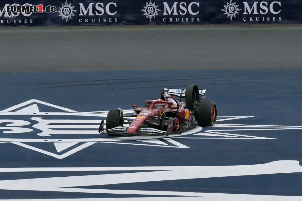 Foto zur News: Charles Leclerc (Marc Surer: 2) - "Für den Crash konnte er nichts. Aber Startplatz drei mit diesem Auto: super!"