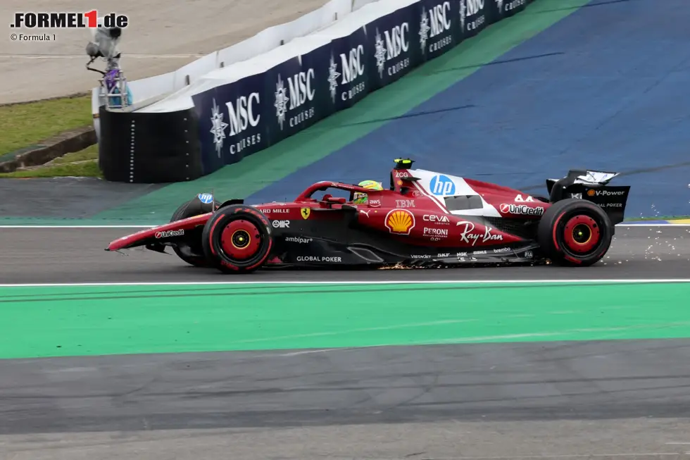Foto zur News: Lewis Hamilton (Marc Surer: 4) - "Schlechter Startplatz, und dann mit der Brechstange unterwegs."