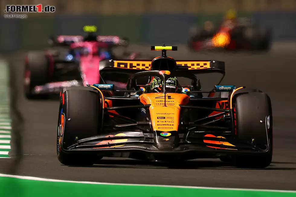 Lando Norris (Marc Surer: 3) - "Die WM-Führung hat er in der Qualifikation verspielt." Foto zur News: Lando Norris (Marc Surer: 3) - "Die WM-Führung hat er in der Qualifikation verspielt."
