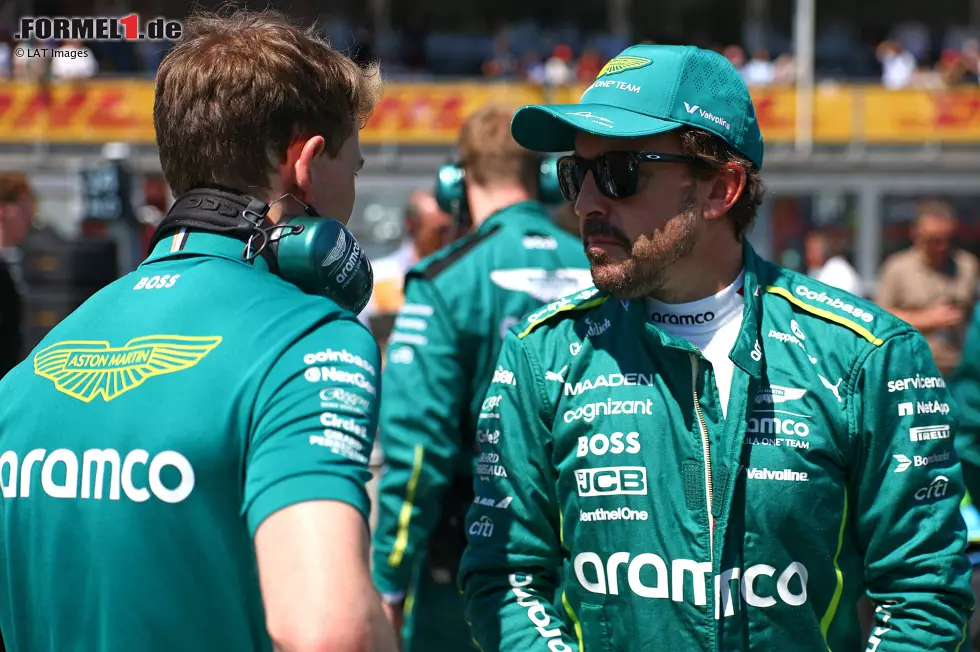 Fernando Alonso (Redaktion: 2) - Übereinstimmung dieses Mal mit unserem Experten. Starkes Qualifying und mit mehr Glück bei der Strategie hätte er sicher auch gepunktet. Am Ende wieder keine Zähler, aber seine Leistung macht Aston Martin zumindest Hoffnung für die Zukunft. Foto zur News: Fernando Alonso (Redaktion: 2) - Übereinstimmung dieses Mal mit unserem Experten. Starkes Qualifying und mit mehr Glück bei der Strategie hätte er sicher auch gepunktet. Am Ende wieder keine Zähler, aber seine Leistung macht Aston Martin zumindest Hoffnung für die Zukunft.