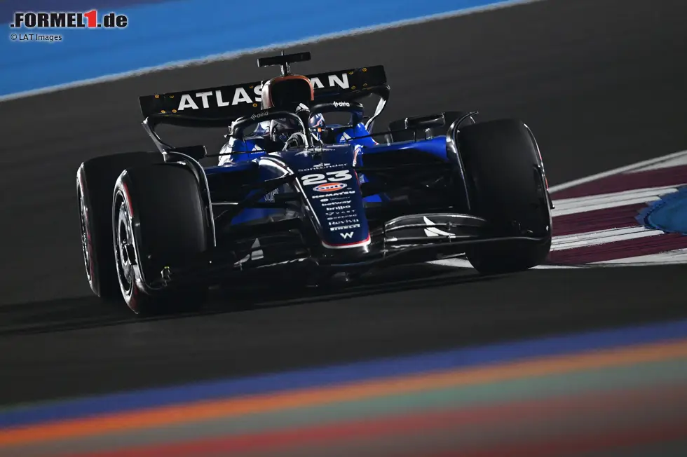 Foto zur News: Alexander Albon (Marc Surer: 4) - "Stand klar im Schatten seines Teamkollegen und hatte auch noch die falsche Strategie."