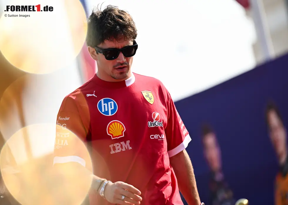 Foto zur News: Charles Leclerc (Redaktion: 3) - Zwei Redakteure hätten sogar eine 4 gegeben. Letztendlich rettet ihn, dass der Ferrari am Wochenende wohl einfach sehr schwer zu fahren war. Trotzdem zu viele Fehler, aber zumindest klar vor dem Teamkollegen.