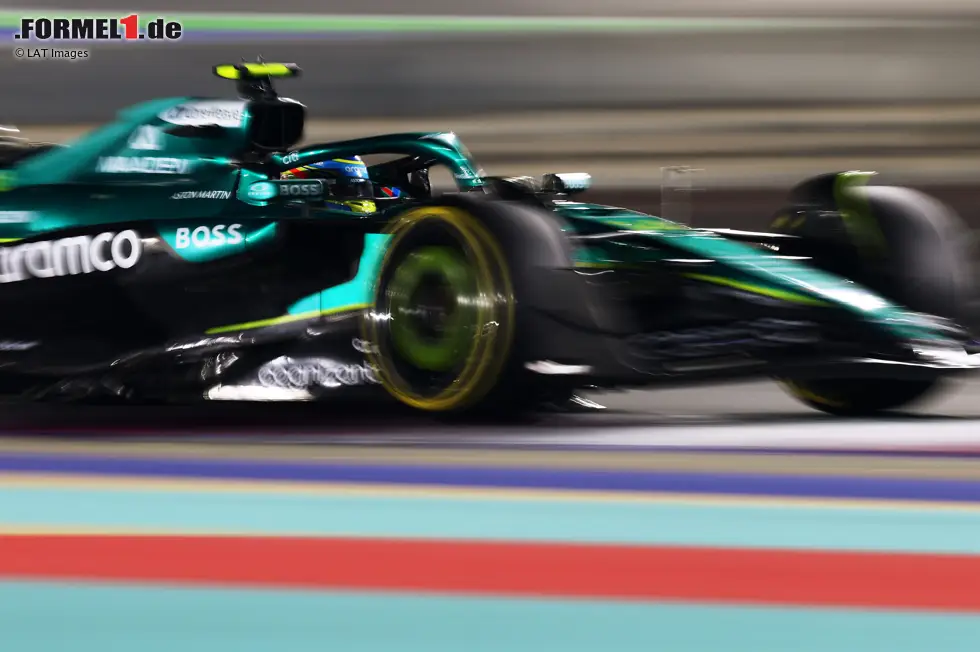 Foto zur News: Fernando Alonso (Marc Surer: 2) - "Guter Startplatz im Sprint und zweimal Siebter. Aber der Dreher im Rennen gibt Abzug."