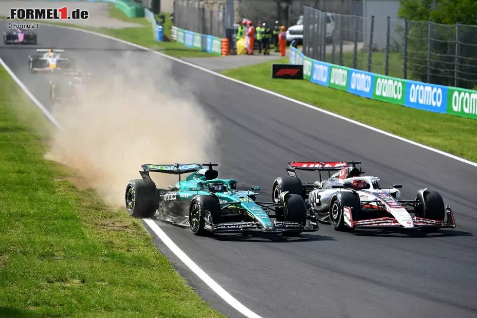 Esteban Ocon (Marc Surer: 4) - "Das Abdrängen von Stroll und die fünf Sekunden waren etwas unnötig." Foto zur News: Esteban Ocon (Marc Surer: 4) - "Das Abdrängen von Stroll und die fünf Sekunden waren etwas unnötig."