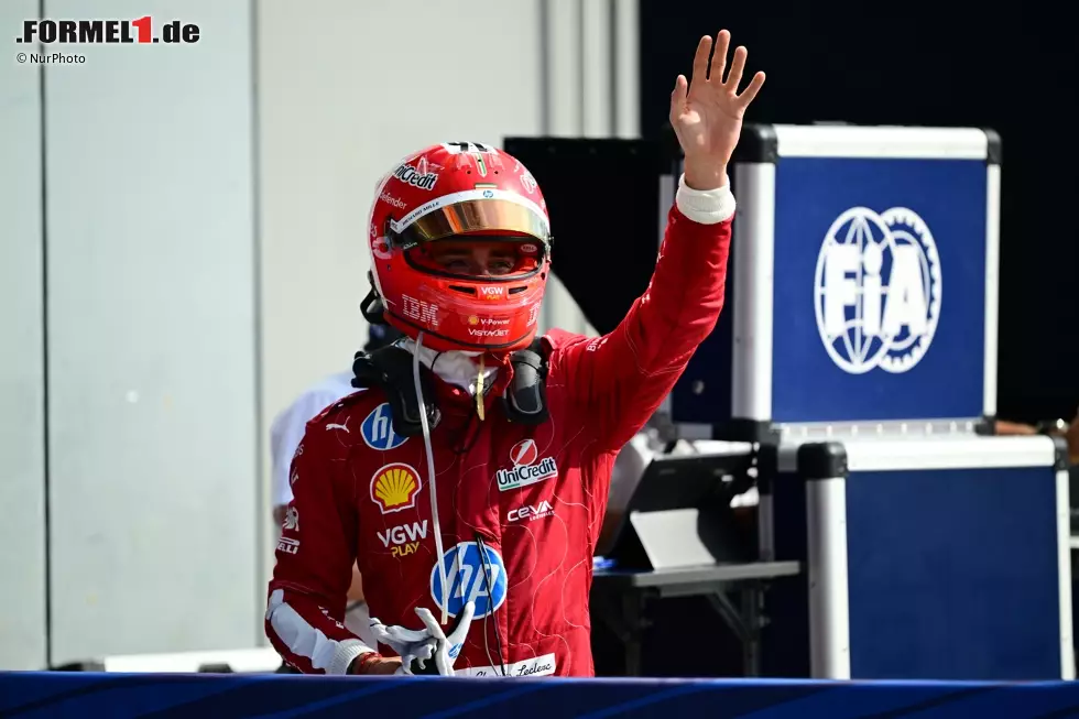 Charles Leclerc (Redaktion: 2) - Und auch hier stimmen wir wieder zu. Das Podium war für Ferrari an diesem Wochenende wohl nicht erreichbar, daher holte er mit P4 das Maximum heraus. Für eine 1 fehlte uns aber das "gewisse Extra", das wir so oft für die Bestnote fordern. Foto zur News: Charles Leclerc (Redaktion: 2) - Und auch hier stimmen wir wieder zu. Das Podium war für Ferrari an diesem Wochenende wohl nicht erreichbar, daher holte er mit P4 das Maximum heraus. Für eine 1 fehlte uns aber das "gewisse Extra", das wir so oft für die Bestnote fordern.