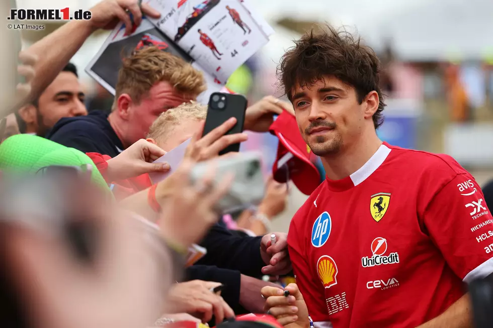 Charles Leclerc (Redaktion: 5) - Wir stimmen zu, denn auch uns waren das in der Summe einfach zu viele Fehler. Der Ferrari geht im Regen offenbar nicht gut, aber gefühlt war kaum ein anderer Fahrer so oft neben der Strecke. Dazu auch im Qualifying keine gute Leistung. Foto zur News: Charles Leclerc (Redaktion: 5) - Wir stimmen zu, denn auch uns waren das in der Summe einfach zu viele Fehler. Der Ferrari geht im Regen offenbar nicht gut, aber gefühlt war kaum ein anderer Fahrer so oft neben der Strecke. Dazu auch im Qualifying keine gute Leistung.