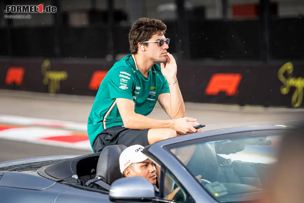 Foto zur News: Lance Stroll (Redaktion: 4) - Zustimmung in diesem Fall von uns. Am Samstag raus in Q1, am Sonntag mit einer riskanten Strategie, die nicht aufging, weil es nie ein Safety-Car gab. Klar im Schatten des Teamkollegen.