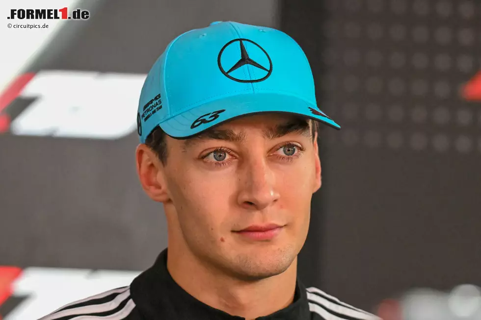 George Russell (Redaktion: 3) - Bei ihm haben wir am längsten diskutiert, weil einige Redakteure ihm ebenfalls die 2 gegeben hätten. Letztendlich reicht es aber nicht ganz, weil ihm unter anderem das schwache Abschneiden im Sprint angelastet wird. Im Rennen dann ein bisschen im Niemandsland unterwegs. Foto zur News: George Russell (Redaktion: 3) - Bei ihm haben wir am längsten diskutiert, weil einige Redakteure ihm ebenfalls die 2 gegeben hätten. Letztendlich reicht es aber nicht ganz, weil ihm unter anderem das schwache Abschneiden im Sprint angelastet wird. Im Rennen dann ein bisschen im Niemandsland unterwegs.