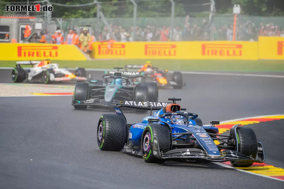 Foto zur News: Alexander Albon (Marc Surer: 2) - "Der Williams ist stark auf solchen Strecken, und er hat es umgesetzt."