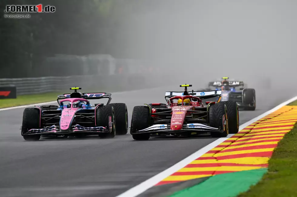 Lewis Hamilton (Marc Surer: 3) - "Für das Rennen hat er eine 1 verdient. Aber Dreher im Sprintquali oder Tracklimits im Quali war einfach schlecht." Foto zur News: Lewis Hamilton (Marc Surer: 3) - "Für das Rennen hat er eine 1 verdient. Aber Dreher im Sprintquali oder Tracklimits im Quali war einfach schlecht."