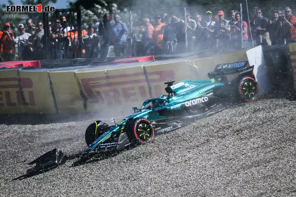Foto zur News: Lance Stroll (Marc Surer: 3) - "Der Crash verhindert eine bessere Note. Doch im Rennen war er stark!"