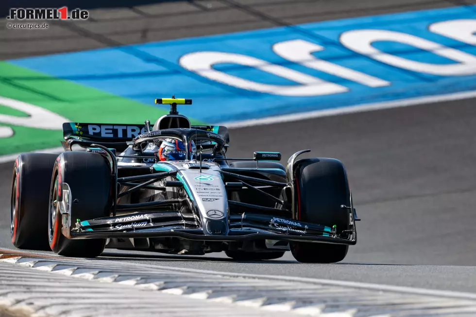 Andrea Kimi Antonelli (Marc Surer: 5) - "Zwischendurch war er ganz flott unterwegs. Aber als Italiener einen Ferrari abzuschießen, das geht nicht!" Foto zur News: Andrea Kimi Antonelli (Marc Surer: 5) - "Zwischendurch war er ganz flott unterwegs. Aber als Italiener einen Ferrari abzuschießen, das geht nicht!"