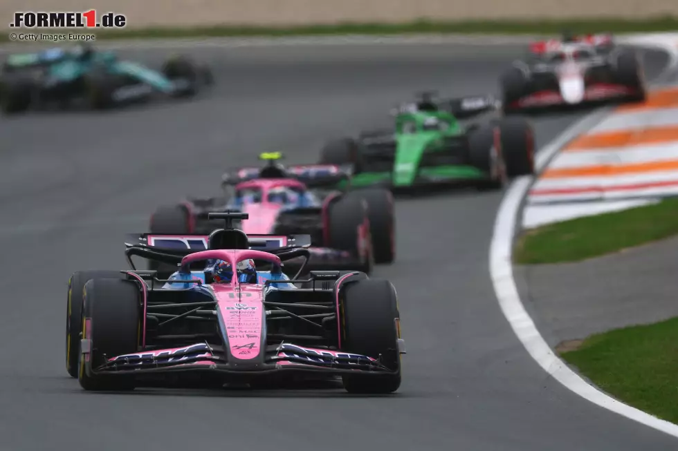 Pierre Gasly (Marc Surer: 4) - "Die Berührung mit Tsunoda hat wohl Punkte verhindert." Foto zur News: Pierre Gasly (Marc Surer: 4) - "Die Berührung mit Tsunoda hat wohl Punkte verhindert."