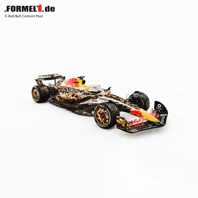 Foto zur News: Die Sonderlackierung von Racing Bulls für den USA-Grand-Prix 2025.