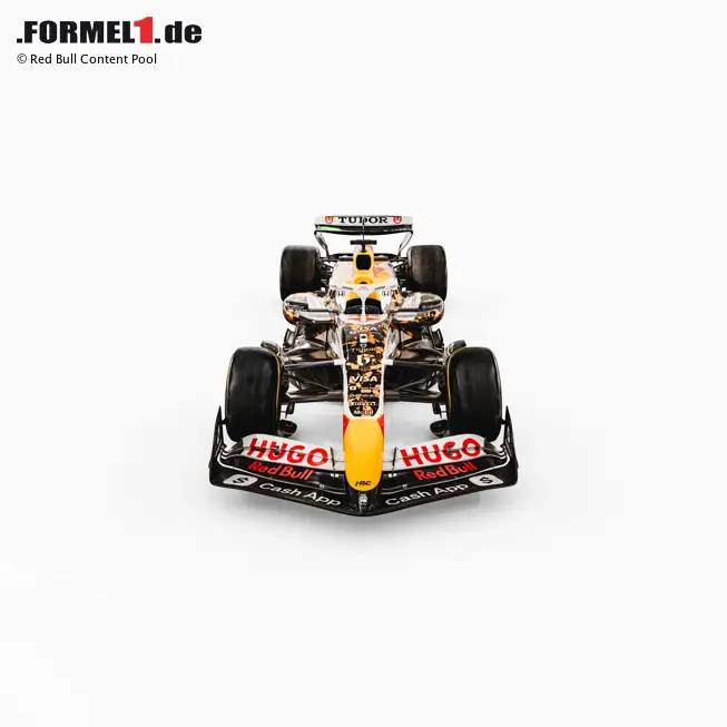 Foto zur News: Die Sonderlackierung von Racing Bulls für den USA-Grand-Prix 2025.