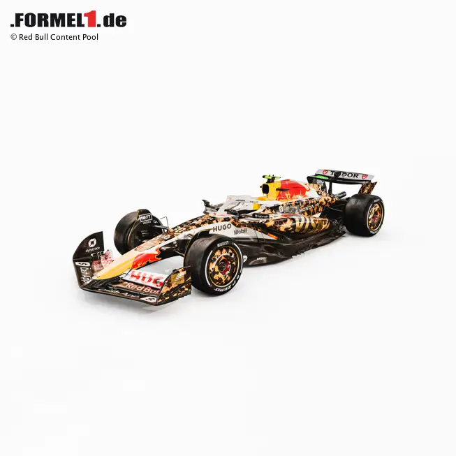 Foto zur News: Die Sonderlackierung von Racing Bulls für den USA-Grand-Prix 2025.