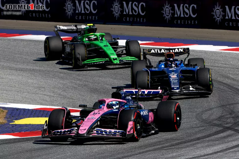 Pierre Gasly (Marc Surer: 3) - "Die Hitze bekommt dem Alpine wohl nicht gut. Dreher in Qualifying." Foto zur News: Pierre Gasly (Marc Surer: 3) - "Die Hitze bekommt dem Alpine wohl nicht gut. Dreher in Qualifying."