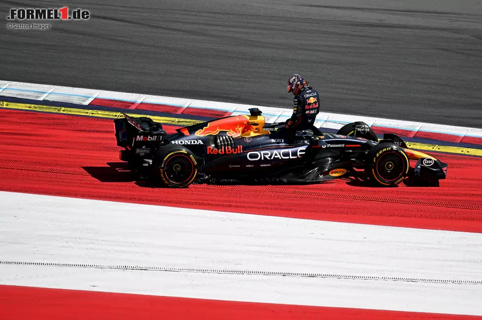 Max Verstappen (Marc Surer: 3) - "Zweimal Pech: gelbe Flagge und Antonelli." Foto zur News: Max Verstappen (Marc Surer: 3) - "Zweimal Pech: gelbe Flagge und Antonelli."