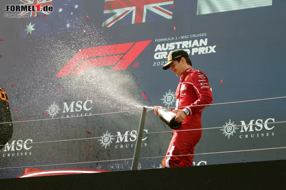 Charles Leclerc (Redaktion: 2) - Viel mehr gibt es dazu nicht zu sagen, weil der Monegasse am Sonntag im Niemandsland unterwegs war. Nach vorne ging nichts und von hinten hatte er keinen Druck. Zwei Redakteure hätten sogar die Bestnote gegeben, die anderen bemängeln aber unter anderem den verlorenen Start. Foto zur News: Charles Leclerc (Redaktion: 2) - Viel mehr gibt es dazu nicht zu sagen, weil der Monegasse am Sonntag im Niemandsland unterwegs war. Nach vorne ging nichts und von hinten hatte er keinen Druck. Zwei Redakteure hätten sogar die Bestnote gegeben, die anderen bemängeln aber unter anderem den verlorenen Start.