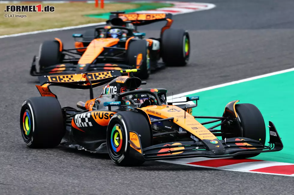 Lando Norris (Marc Surer: 2) - "Gutes Rennen und Qualifying. Aber ein zweiter Platz ist eigentlich nicht gut genug mit diesem McLaren." Foto zur News: Lando Norris (Marc Surer: 2) - "Gutes Rennen und Qualifying. Aber ein zweiter Platz ist eigentlich nicht gut genug mit diesem McLaren."