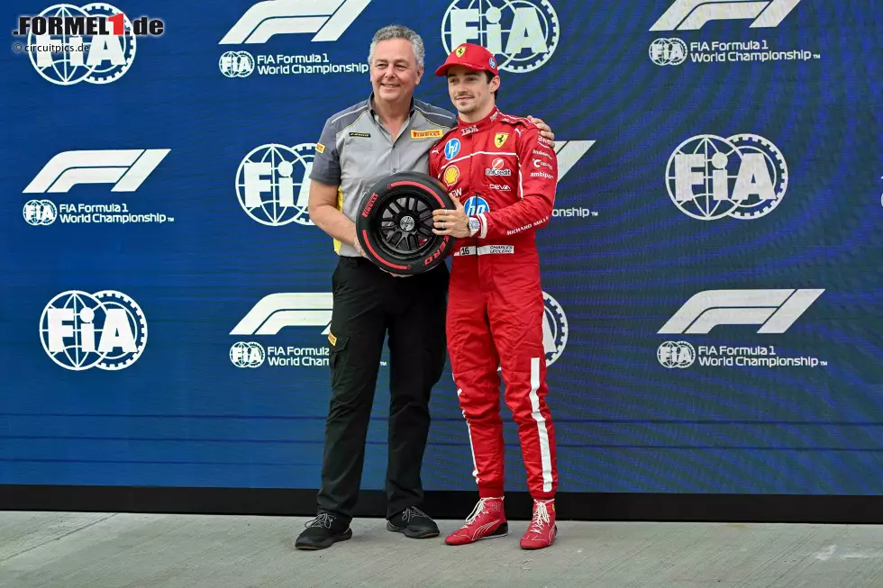 Charles Leclerc (Redaktion: 1) - Das sehen auch bei uns einige so, die Mehrheit ist aber auch hier für die Bestnote, weil er das Rennen ohne das Problem am Auto wahrscheinlich gewonnen hätte. Die Strafe war dann eine Konsequenz der Probleme, denn eigentlich hätte er nie in die Position kommen dürfen, mit Russell kämpfen zu müssen. Foto zur News: Charles Leclerc (Redaktion: 1) - Das sehen auch bei uns einige so, die Mehrheit ist aber auch hier für die Bestnote, weil er das Rennen ohne das Problem am Auto wahrscheinlich gewonnen hätte. Die Strafe war dann eine Konsequenz der Probleme, denn eigentlich hätte er nie in die Position kommen dürfen, mit Russell kämpfen zu müssen.
