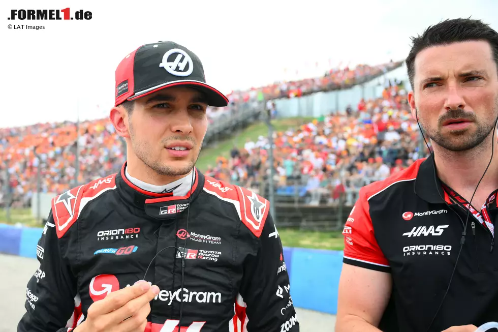 Foto zur News: Esteban Ocon (Redaktion: 4) - Ohne Frage der schlechtere der beiden Haas-Piloten, aber auch er bekommt von uns eine bessere Note, weil er zumindest keinen großen Blödsinn machte. Mit dem Aus in Q1 und P16 am Sonntag natürlich trotzdem zu langsam.