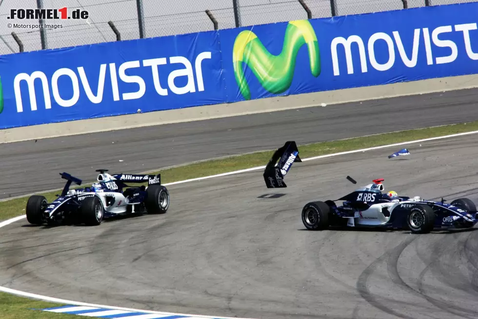 Mark Webber (Nico Rosberg): Gegen Sebastian Vettel hat der Australier bei Red Bull nie die Oberhand - dafür aber bereits zuvor bei Williams gegen einen anderen späteren Weltmeister. Die Saison 2006, bereits seine fünfte in der Formel 1, beendet er auf WM-Rang 14. Ein gewisser Nico Rosberg wird in seinem Rookiejahr 17. Foto zur News: Mark Webber (Nico Rosberg): Gegen Sebastian Vettel hat der Australier bei Red Bull nie die Oberhand - dafür aber bereits zuvor bei Williams gegen einen anderen späteren Weltmeister. Die Saison 2006, bereits seine fünfte in der Formel 1, beendet er auf WM-Rang 14. Ein gewisser Nico Rosberg wird in seinem Rookiejahr 17.