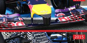 Foto zur News: Fotostrecke: Red Bull RB11 vs. Red Bull RB10