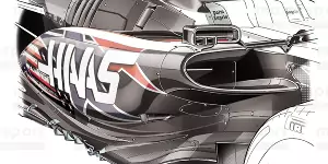 Fotostrecke: Formel-1-Technik: Wie Haas den VF-23 schneller machen wollte
