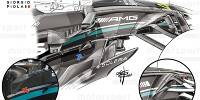 Fotostrecke: Formel-1-Technik: Die umfangreichen Änderungen am Mercedes W14
