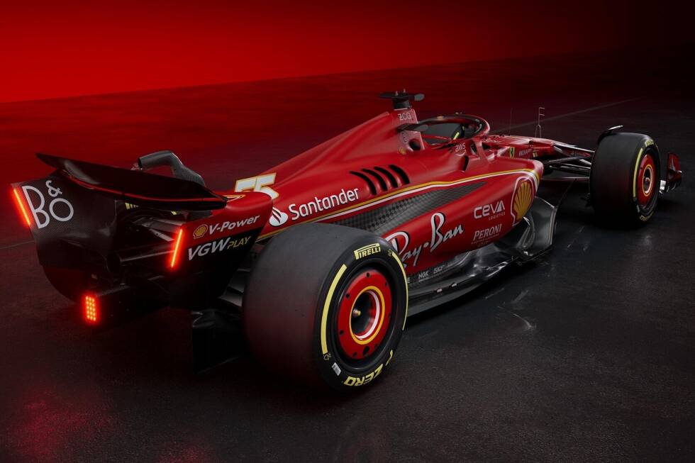 Foto zur News: Erste Bilder und Informationen zum neuen Ferrari SF-24, mit dem Charles Leclerc und Carlos Sainz die Formel-1-Saison 2024 bestreiten werden!