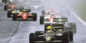 Fotostrecke: Estoril 1985: Ayrton Sennas erster Sieg