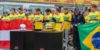 Fotostrecke: 30 Jahre später: Formel-1-Piloten gedenken Senna und Ratzenberger