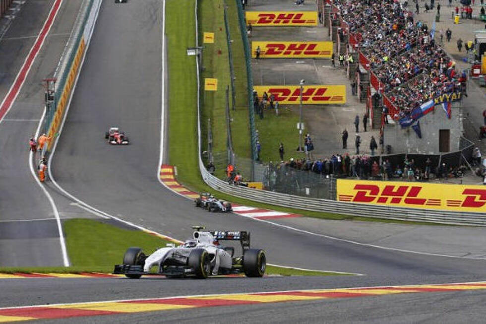 Foto zur News: Der Circuit de Spa-Francorchamps hat es den Formel-1-Piloten angetan: Schnelle Kurven, technische Passagen, lange Geraden und eine tolle Umgebung.