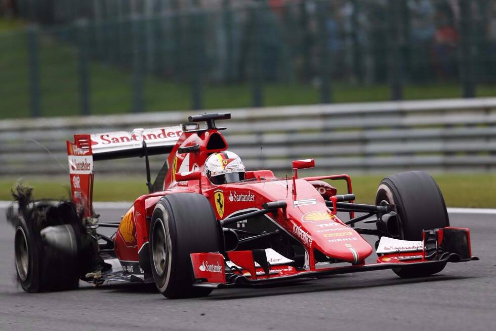 Foto zur News: Das war das Formel-1-Rennen in Spa-Francorchamps 2015: Hamiltons nächster Sieg und das Reifendrama um Vettel