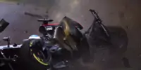 Fotostrecke: Horrorcrash in Melbourne: Alonso &amp; Gutierrez